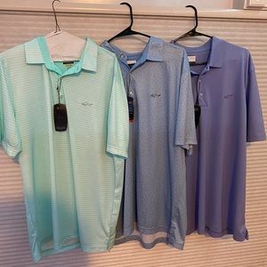 Greg Norman spring / summer collection golf shirts
